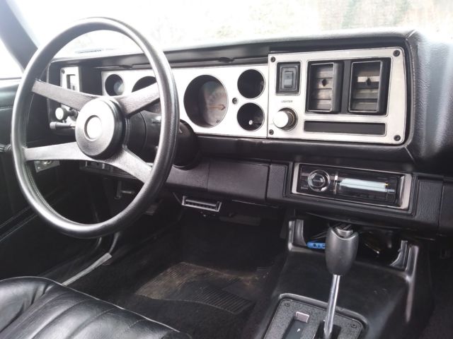 1980 black/white Chevrolet Camaro Coupe