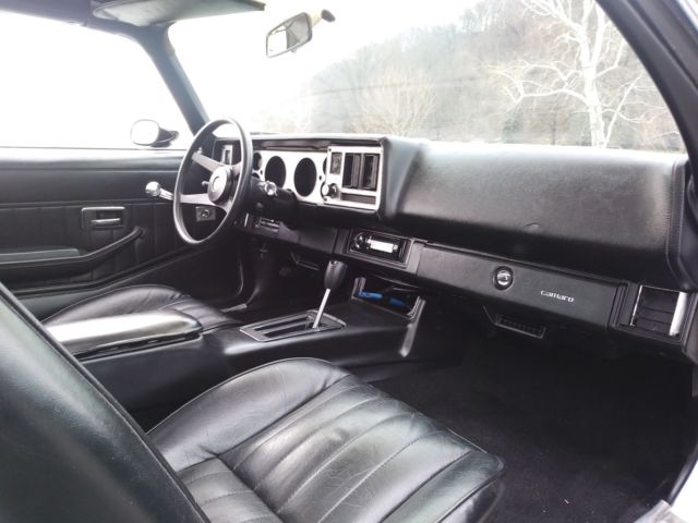 1980 black/white Chevrolet Camaro Coupe