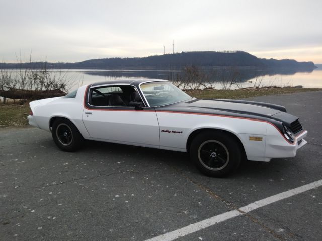 1980 black/white Chevrolet Camaro Coupe
