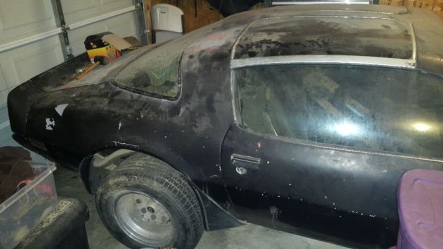 1980 Black Pontiac Trans Am Coupe