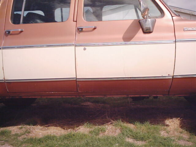 1980 Copper / Cream Chevrolet C10 Suburban SUV