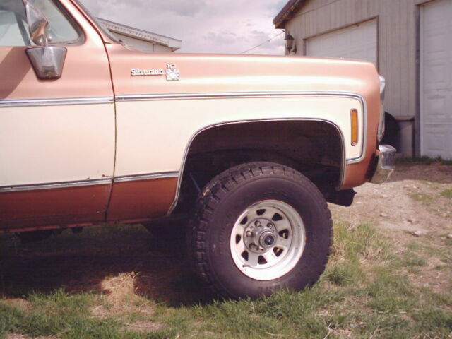 1980 Copper / Cream Chevrolet C10 Suburban SUV
