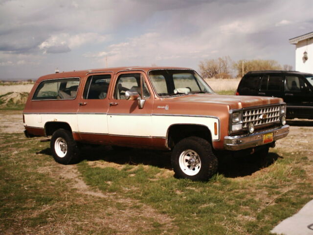 1980 Copper / Cream Chevrolet C10 Suburban SUV