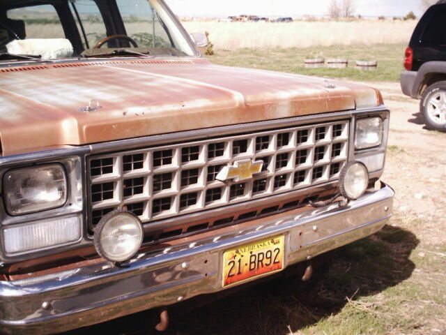 1980 Copper / Cream Chevrolet C10 Suburban SUV