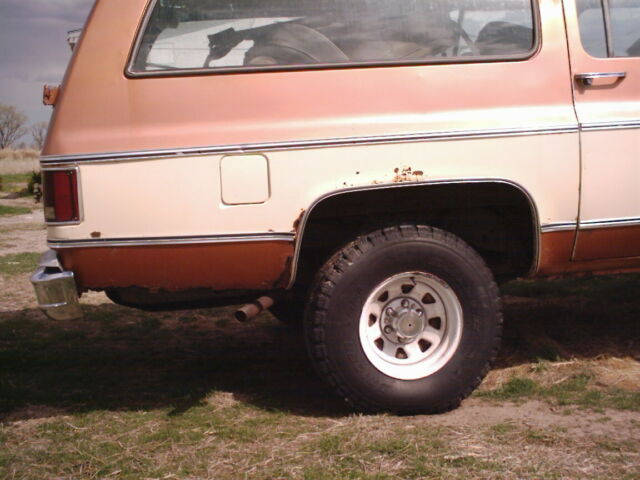 1980 Copper / Cream Chevrolet C10 Suburban SUV
