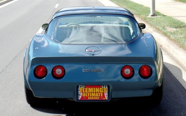 1980 Blue Chevrolet Corvette Coupe