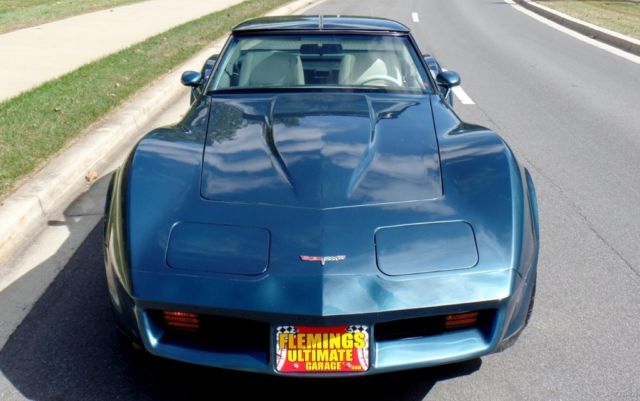 1980 Blue Chevrolet Corvette Coupe