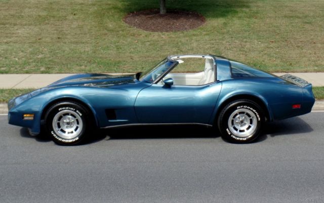 1980 Blue Chevrolet Corvette Coupe
