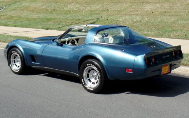 1980 Blue Chevrolet Corvette Coupe