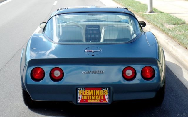 1980 Blue Chevrolet Corvette Coupe