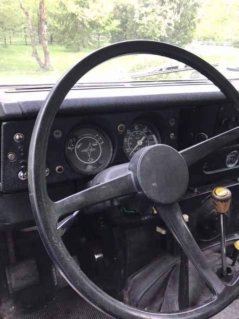 1980 Tan Land Rover Defender Wagon