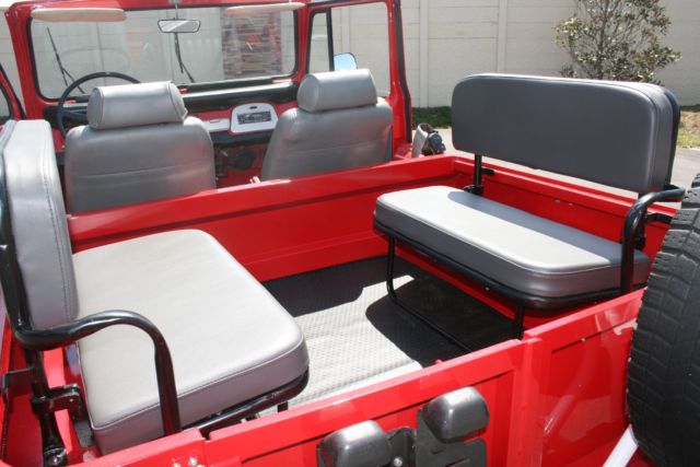 1980 Red Toyota Land Cruiser Wagon