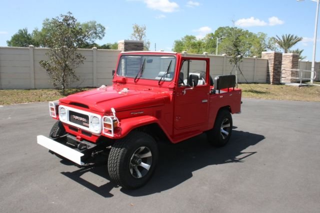 1980 Red Toyota Land Cruiser Wagon