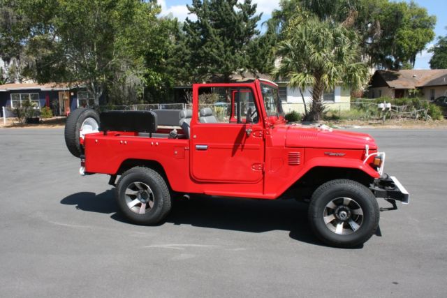 1980 Red Toyota Land Cruiser Wagon