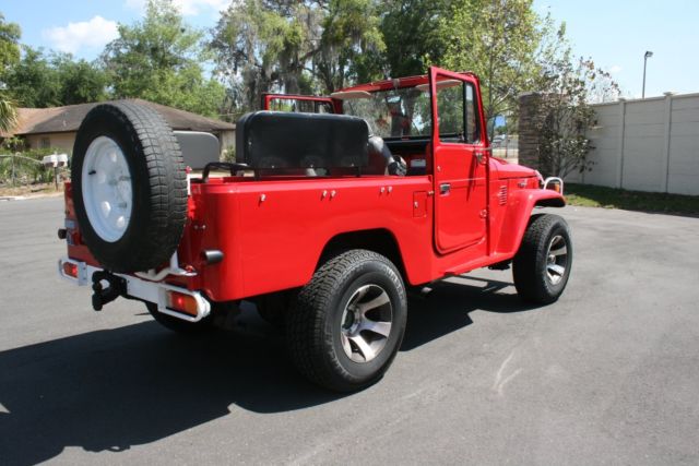 1980 Red Toyota Land Cruiser Wagon