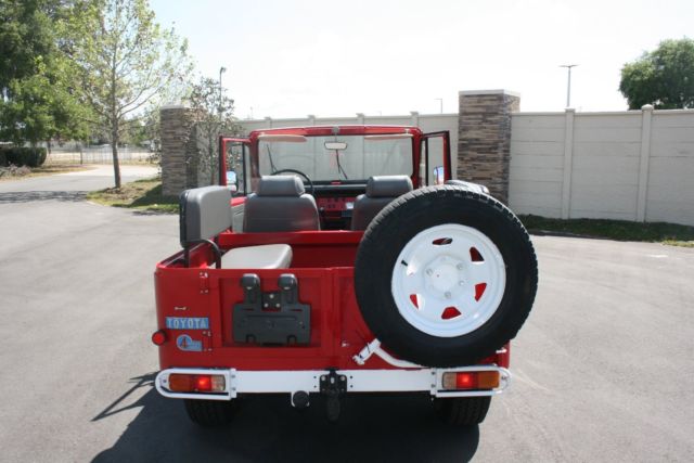1980 Red Toyota Land Cruiser Wagon