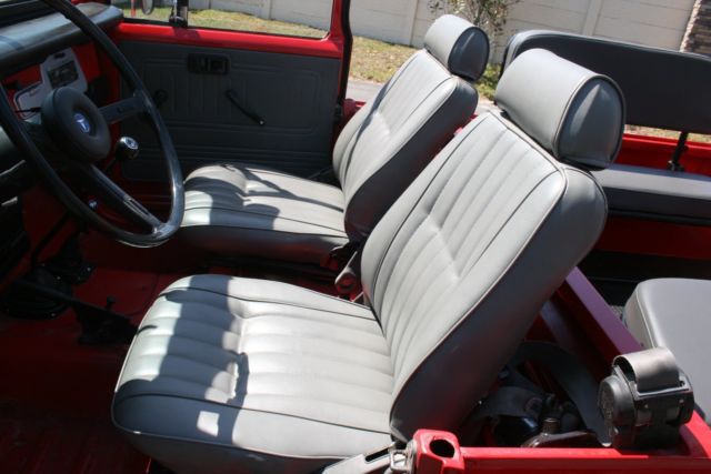 1980 Red Toyota Land Cruiser Wagon