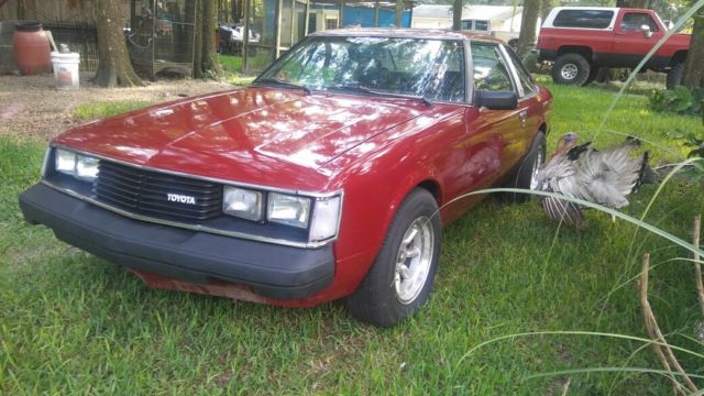 1980 BURGUNDY Toyota Celica 2 DOOR COUPE