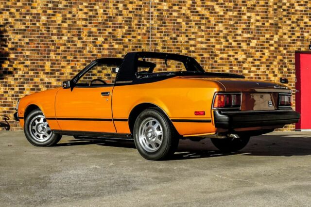 1980 Orange Toyota Celica Convertible