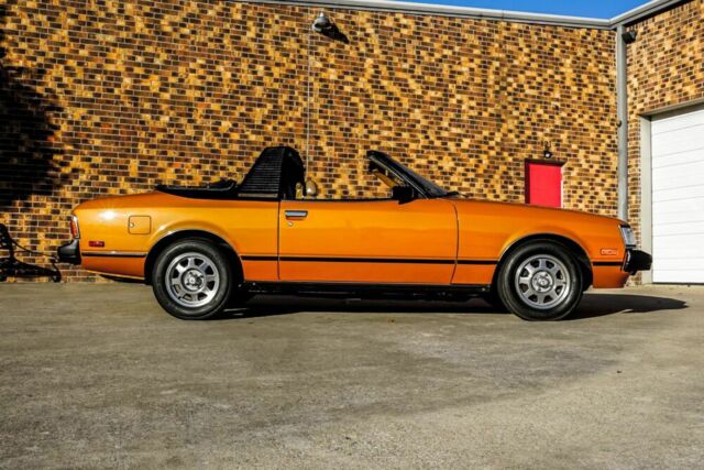 1980 Orange Toyota Celica Convertible