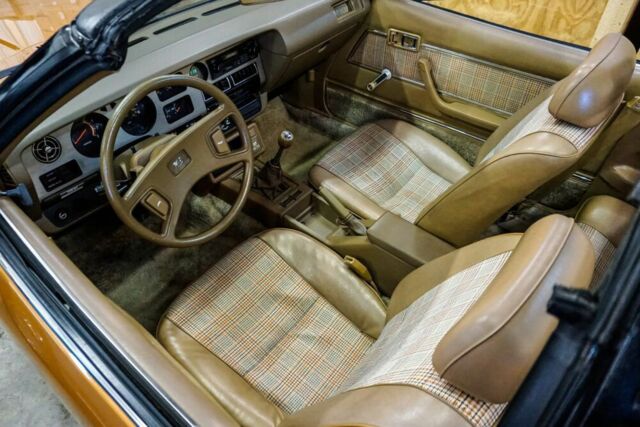 1980 Orange Toyota Celica Convertible