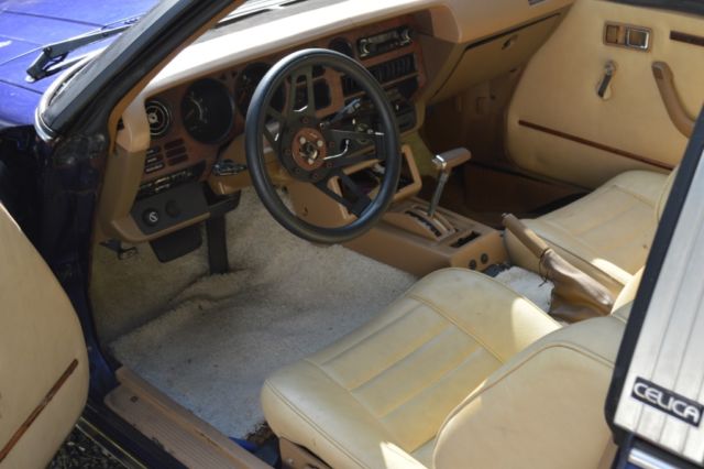 1980 Midnight Blue Toyota Celica Coupe