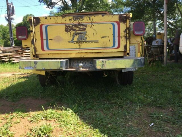 1980 Yellow Toyota Other Step Side Convertible