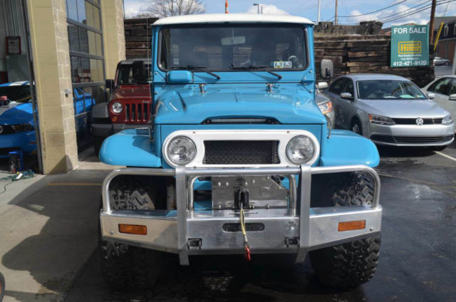1980 Blue Toyota FJ Cruiser --