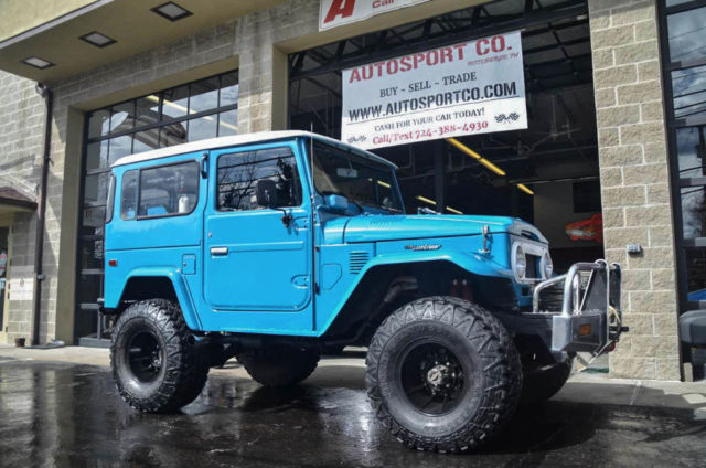 1980 Blue Toyota FJ Cruiser --