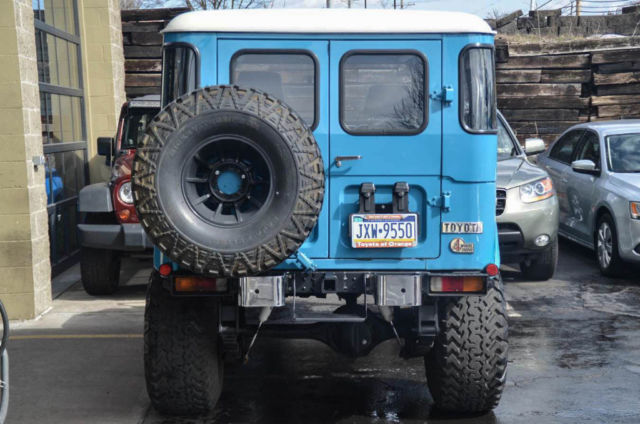 1980 Blue Toyota FJ Cruiser --