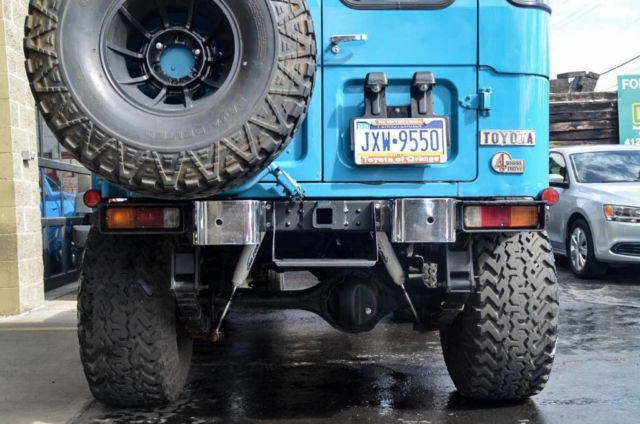 1980 Blue Toyota FJ Cruiser --