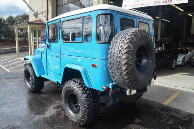 1980 Blue Toyota FJ Cruiser --