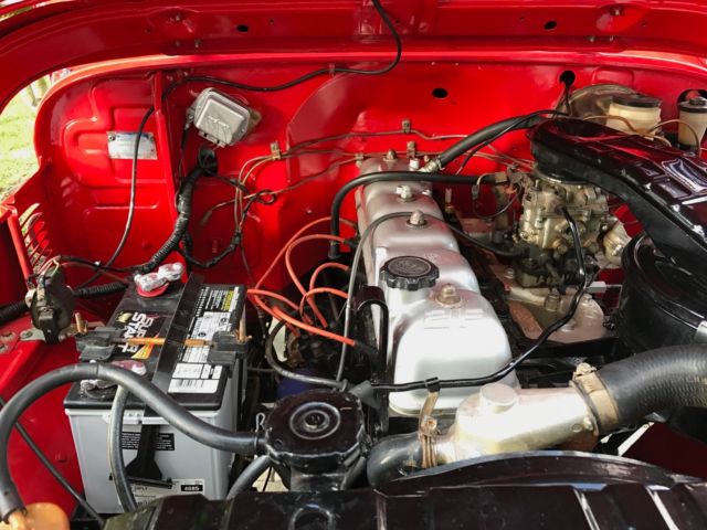 1980 Red Toyota Land Cruiser SUV