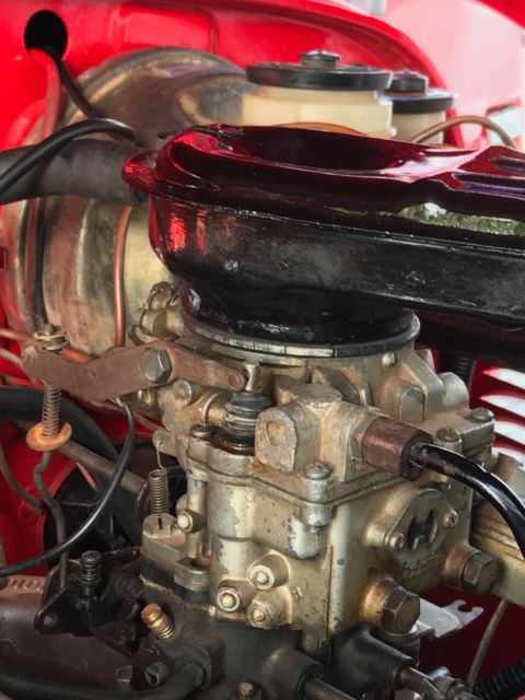 1980 Red Toyota Land Cruiser SUV