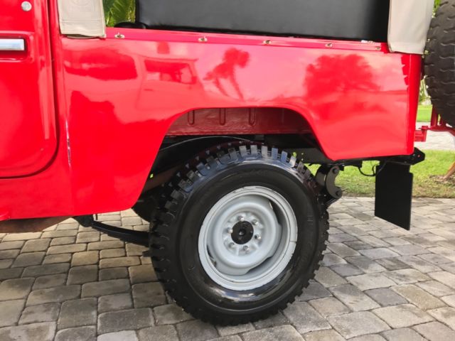 1980 Red Toyota Land Cruiser SUV