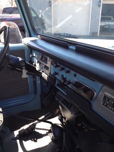 1980 Blue Toyota Land Cruiser SUV