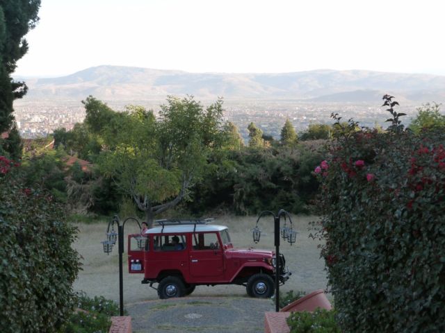 1980 Red Toyota Land Cruiser SUV
