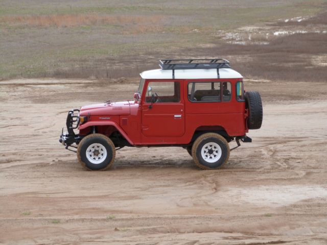 1980 Red Toyota Land Cruiser SUV