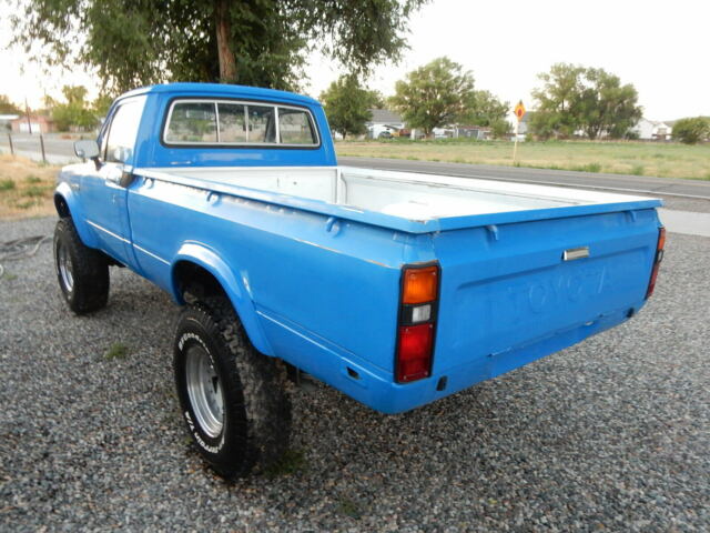 1980 Blue Toyota Other Standard Cab Pickup