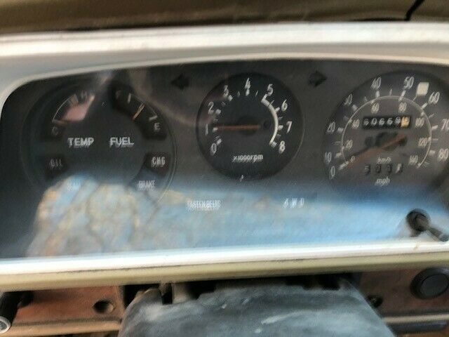 1980 Brown Toyota Pickup Standard Cab Pickup