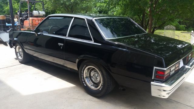 1980 Black Chevrolet Malibu
