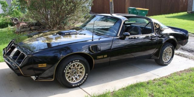 1980 Black Pontiac Trans Am T-Top