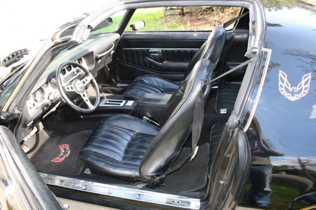 1980 Black Pontiac Trans Am T-Top