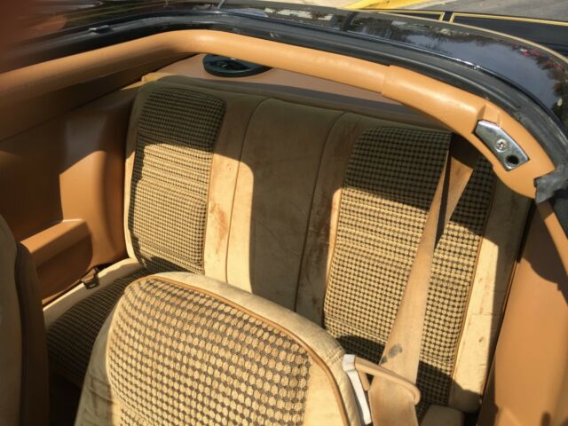 1980 Black Pontiac Trans Am Coupe