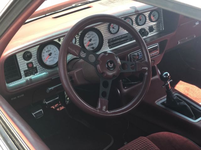 1980 Silver Pontiac Trans Am Coupe