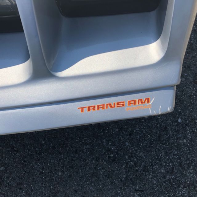 1980 Silver Pontiac Trans Am Coupe