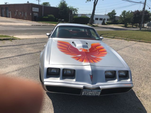 1980 Silver Pontiac Trans Am Coupe