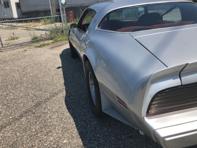 1980 Silver Pontiac Trans Am Coupe
