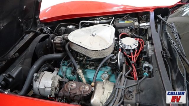 1980 Red Chevrolet Corvette Coupe