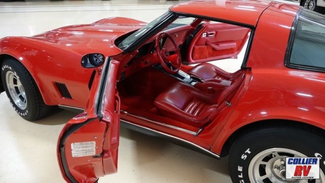 1980 Red Chevrolet Corvette Coupe